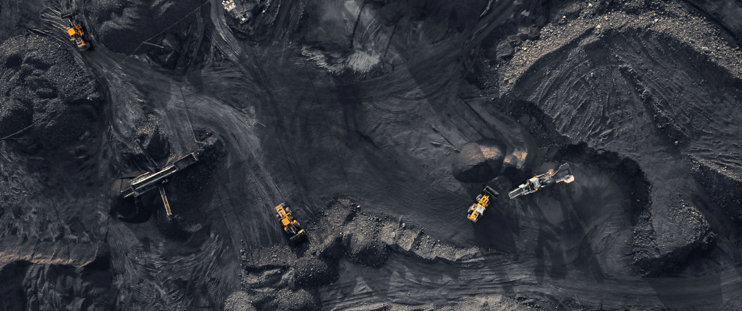 Open,Pit,Mine,,Extractive,Industry,For,Coal,,Top,View,Aerial